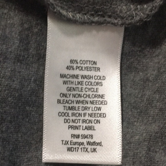 Dakini woman’s grey & black geometric lined dress w/cross cross straps size SP - Picture 8 of 9